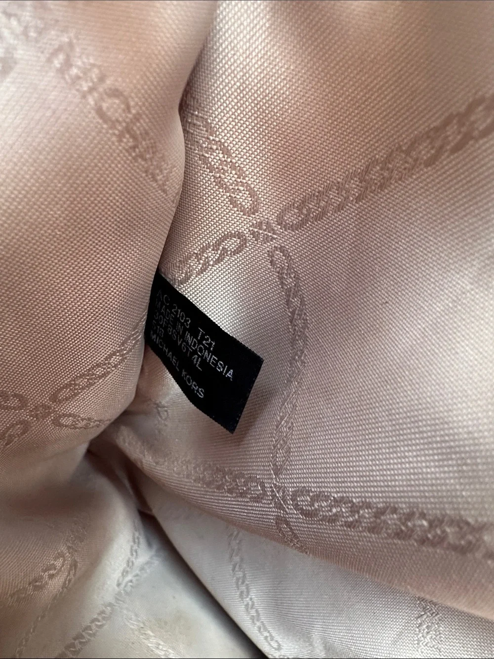 Michael Kors Light Lavender Tote Bag